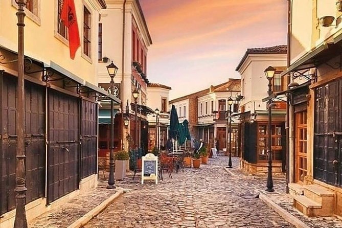 3 Days Get Away in Albania, Car & Driver, Optional-Accommodation - Korca food and old-town atmosphere