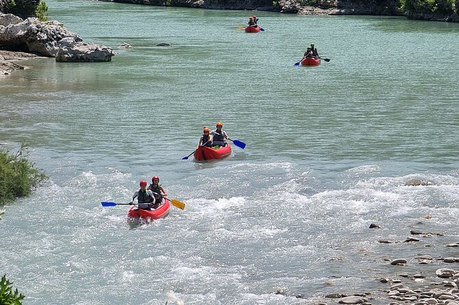 Amazing Rafting Experience at Last Wild Vjosa River of Europe in Permet, Albania - The scenery from inside Vjosa National Park
