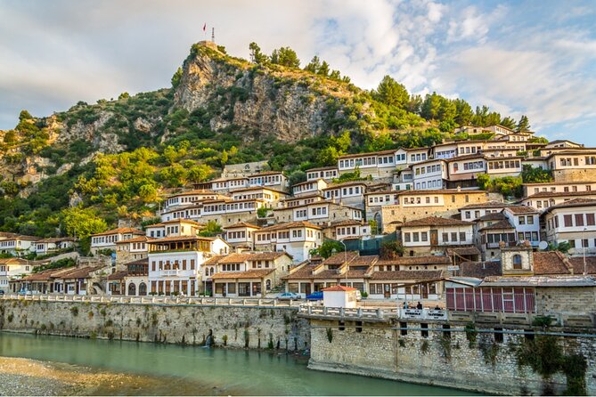 Apollonia and Berat UNESCO tour from Tirana - Mangalem and Gorica: Berat’s famous hillside view