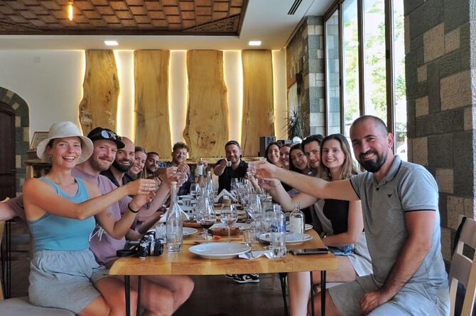 Berat wine Tour Guided Winery Tour with Transfers and Tastings - Leaving Berat in an air-conditioned vehicle