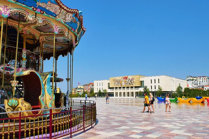 Best of Local Food & City Tour of Tirana - Food & Drinks Included - The main boulevard and a serious Albanian lunch