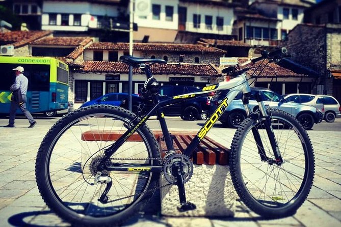BIKE RENTAL and BIKE TOURS in Berat by 1001 Albanian Adventures - Starting on Rruga Mihal Komnena in Berat