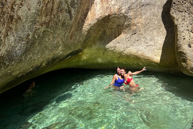 Blue Cave & Grama Bay Full Day Guided Boat Tour - Llovizi Beach and the Blue Cave