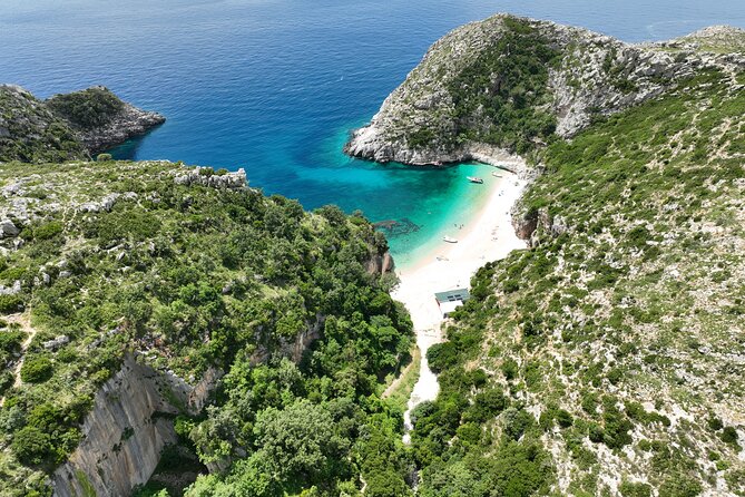 Blue Cave & Grama Bay Full Day Guided Boat Tour - Dafina Bay and Dafina Cave