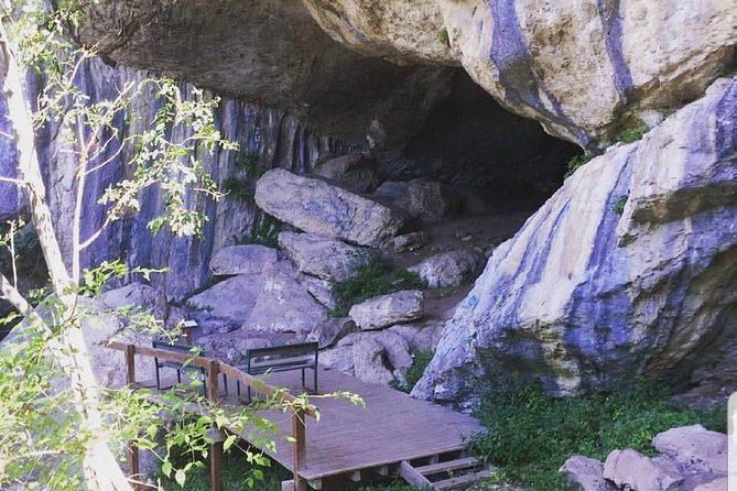 Cave of Pellumbas, Canyons & Castles hiking tour includes lunch - Petrela Castle at the end of the route
