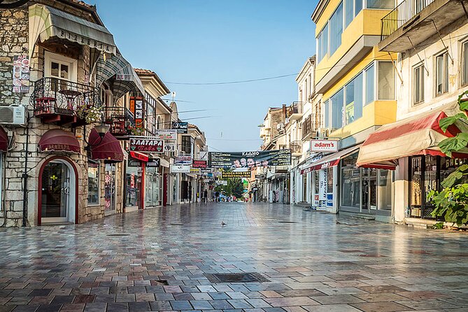 Day tour of Ohrid & St. Naum, N Macedonia from Tirana - Ancient Theatre of Ohrid and the first look at the old city