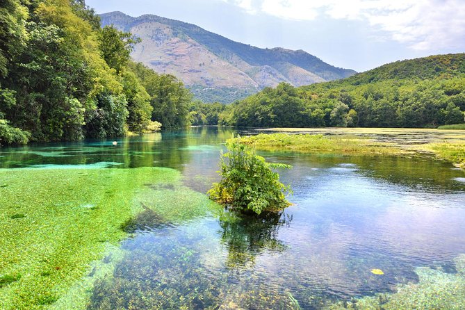 Experience Blue Eye , Lekuresi Castle and Taste Traditional Albanian Wine - Walking to the Blue Eye spring