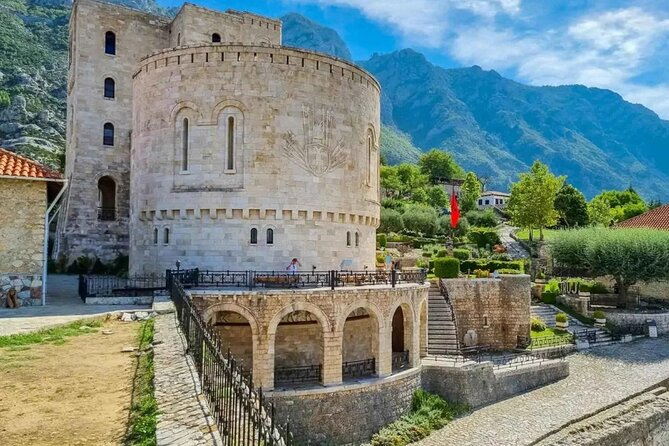 From Tirana and Durres, Kruja Old Bazaar and Castle Day Tour - Sari Salltik and the short climb above Kruja