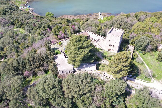 Full Day Tour: Butrint National Park, Ksamil, Blue Eye and Lekursi Castle - Lekursi Castle: finish with Saranda below you