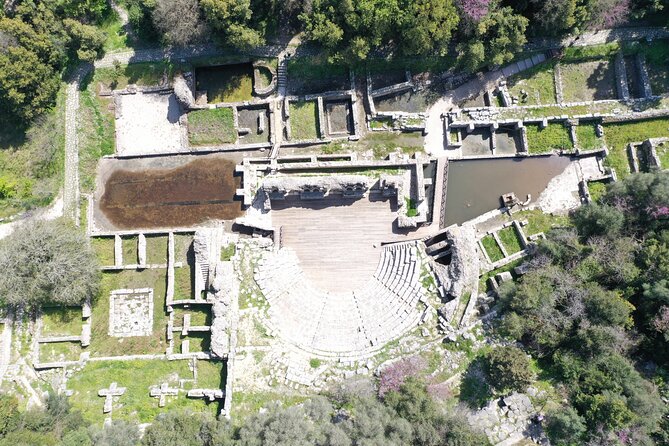 Full Day Tour: Butrint National Park, Ksamil, Blue Eye and Lekursi Castle - What the guide and vehicle add