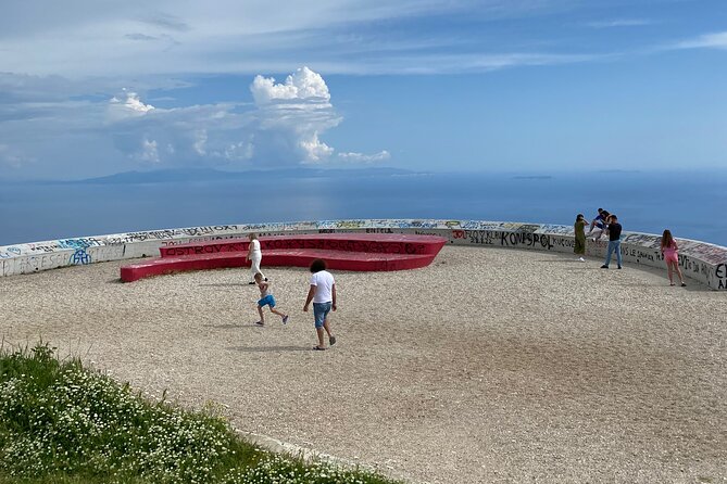 Full Day Tour from Albanian Riviera/Borsh to Dhermi and Llogara - Dhërmi from mountain slope to seaside promenade