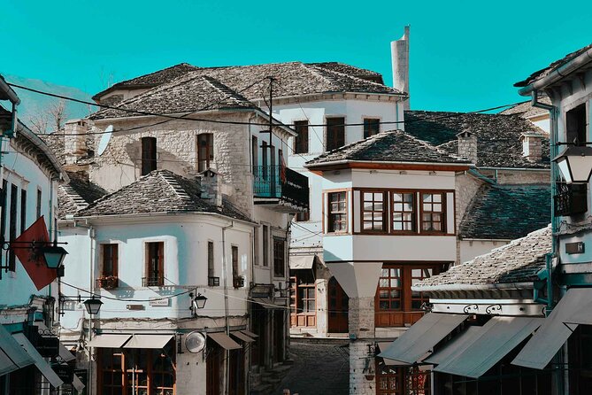 Gjirokaster - The Stone City of UNESCO, Private Tour from Tirana - The Old Bazaar, where stone lanes meet modern shopping