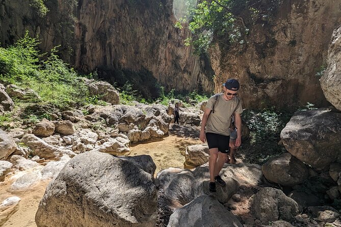 Gorge Walking & Rock Scramble The Canyon of Gjipe - What the guides add to the day