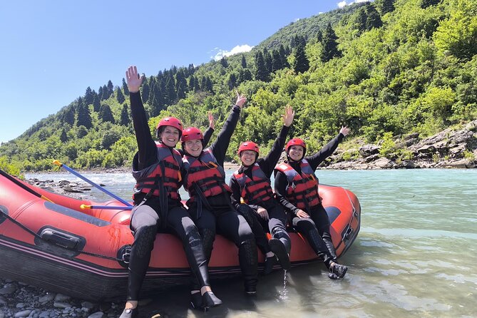 Guided Rafting Tour - Vjosa River National Park - Permet, Albania - The faster middle section brings the fun
