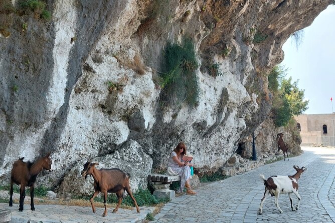 Guided Tour to Kruja, Holy Mountain & Old Bazaar from Durres - Lunch above the Kruja valley