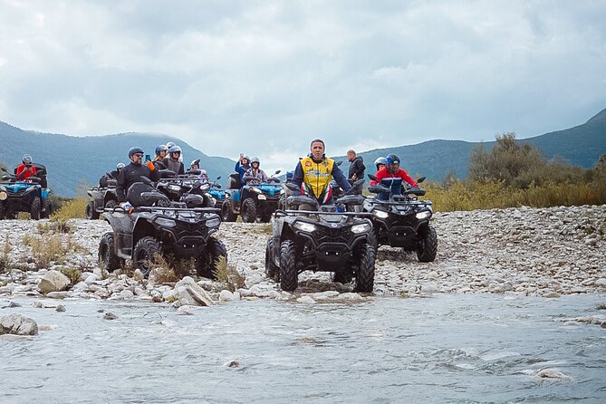 Half day Quad Adventure at Vjosa National Park in Permet - From Town Roads to Mountain Tracks