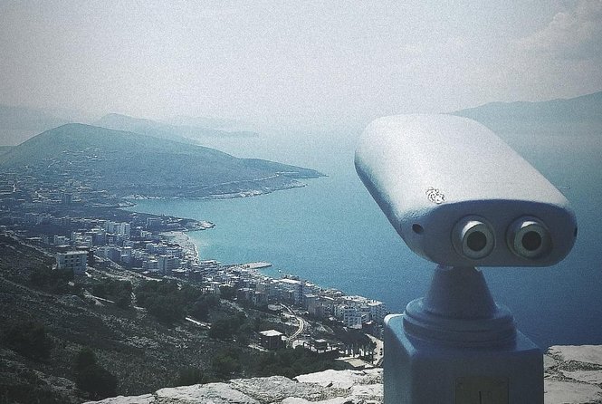 Half-day Tour in South Albania (Blue Eye, Lekursi Castle, Ksamil) - Lekursi Castle and Saranda from above