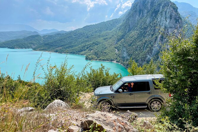 Hike on Gamti Mt & Bovilla Lake from Tirana on Luxe Land Rover - Leaving Tirana in a six-person Land Rover