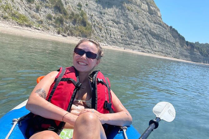 Kayak in Cape of Rodon,Tirana Albania Tour (ARG) - Paddling through the clear Adriatic water