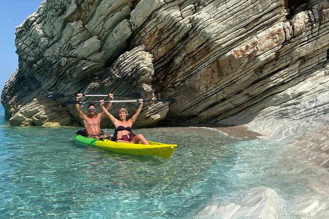 Kayak Sup Tours Lukova Caves - Kroreza - The first 90 minutes: Lukova’s small wild beaches