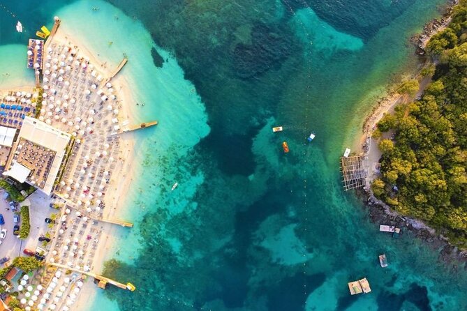 Ksamil Blue Eye and Saranda Day Tour from Tirana Durres Golem - The Blue Eye rewards the walk