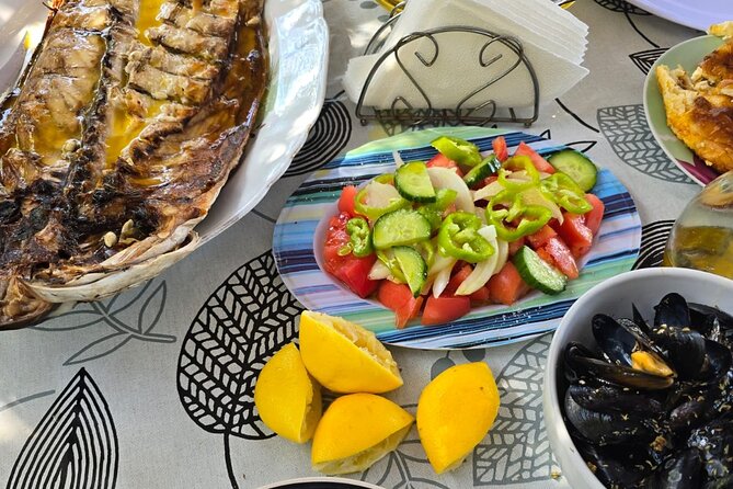 Ksamil: Mussel Sailing Tour with Food and Drink in Albania - Ten minutes to the mussel beds