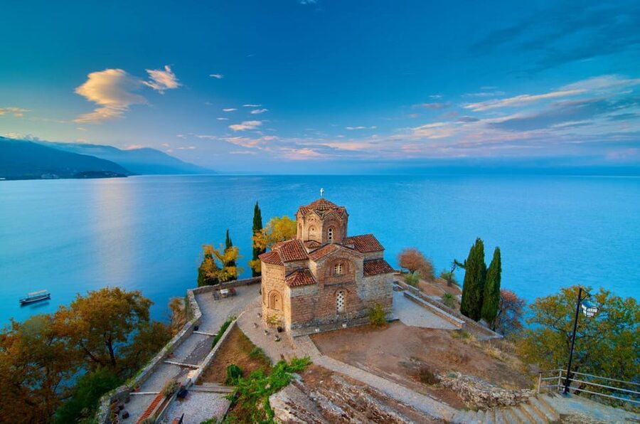 N. Macedonia &Kosovo; Semi – Private Tour; Tour Leader & Car - Day 1: Tirana to Ohrid