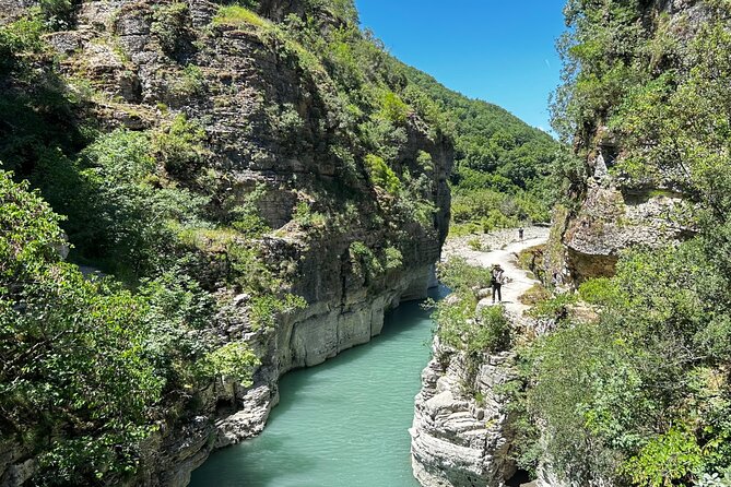 Osumi Canyons and Bogova Waterfall Tour - The first Osum Canyon viewpoint