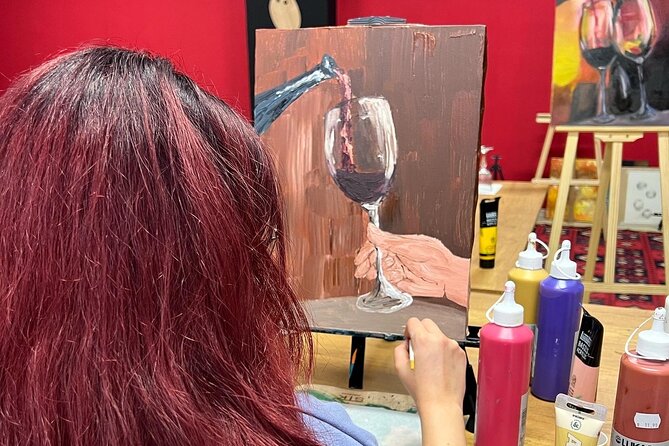 Paint and Wine - Authentic Art Workshop in Tirana - Choosing what you want to paint