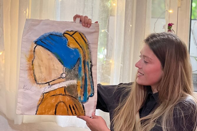 Painting on Tote Bags Workshop with Welcome Drink - Painting Your Own Tirana Souvenir