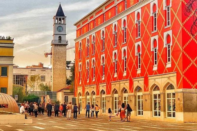 Panoramic City Tour Tirana - Et’hem Bey Mosque and its restored paintings