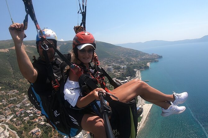 Paragliding Fly Tandem Vlora - A private flight instead of a crowded group outing