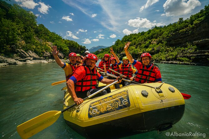 Rafting Vjosa River Gjirokastër Albania ARG - Pictures without risking your phone
