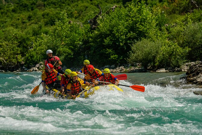 Rafting Vjosa River Gjirokastër Albania ARG - Who will enjoy this most