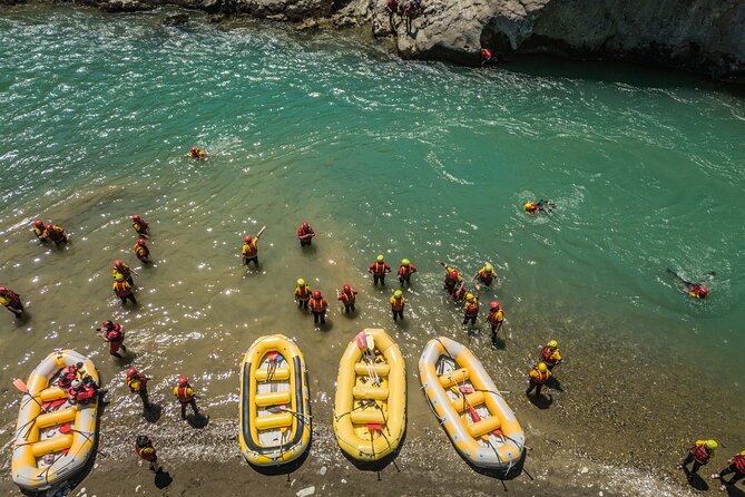 Rafting Vjosa River Gjirokastër Albania ARG - The canyon, caves, and sulfur springs