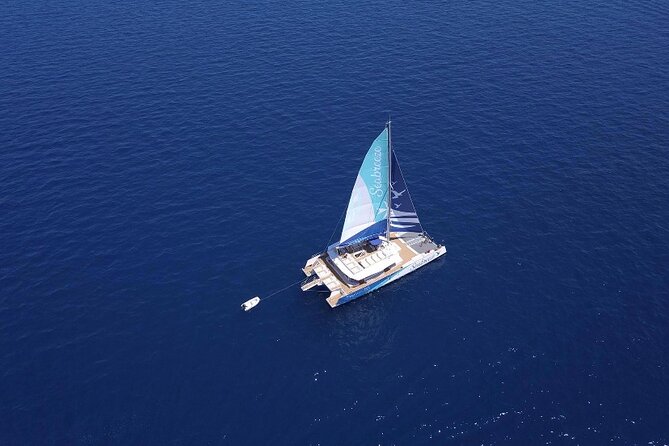 Saranda Catamaran VIP to Krorez and Kakome Beach with Lunch - Krorez Beach, one hour in a rocky turquoise cove