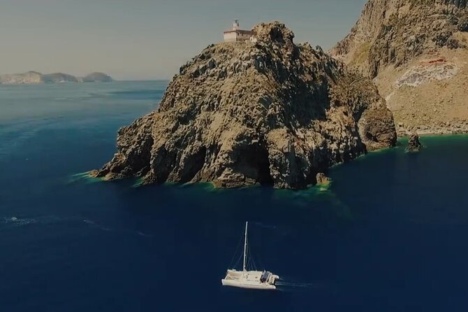 Saranda Catamaran VIP to Krorez and Kakome Beach with Lunch - Kakome Bay, two hours for the longest swim stop