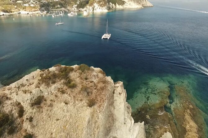 Saranda Catamaran VIP to Krorez and Kakome Beach with Lunch - Lunch aboard, with seafood linguini and flexible alternatives