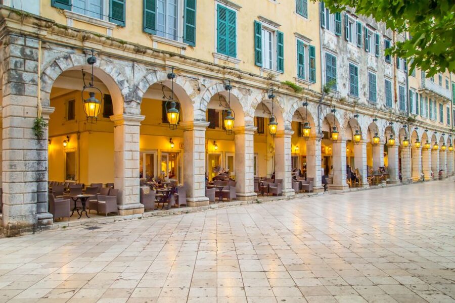 Saranda: Corfu Town and Palaiokastritsa Day Trip with Cruise - Three hours at Palaiokastritsa