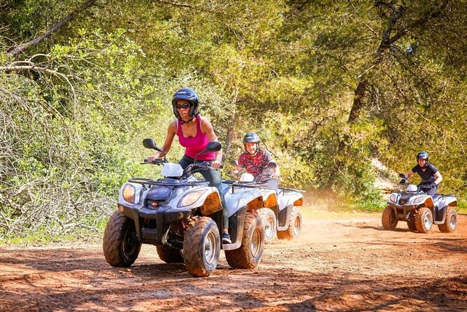 Saranda Quad adventure on 450cc ATV 4x4 - Getting comfortable on a 450cc ATV