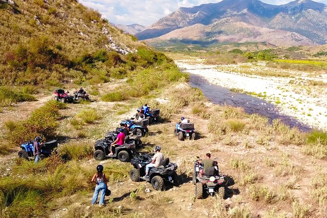 Saranda Quad adventure on 450cc ATV 4x4 - Rivers and mountain routes add the fun