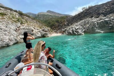 Secret Blue Gem Cave & Grama Bay Boat Tours Vlore