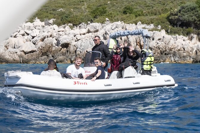 Speed Boat Tour to Vlore's Secret Blue Cave at Grama Bay - The Blue Cave is the visual centerpiece