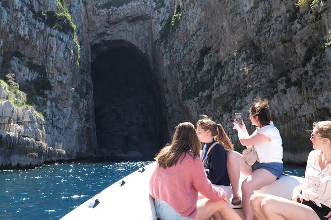 Speed Boat Tour to Vlore's Secret Blue Cave at Grama Bay - Haxhi Ali Cave and the first taste of the peninsula