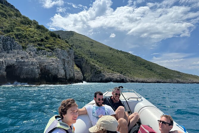 Speed Boat Trip to Karaburun, Haxhi Ali Cave and Sazan Island - The Karaburun beach stop lasts about two hours