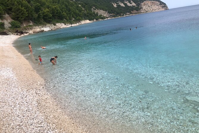 Speed Boat Trip to Sazan Island, Haxhi Ali Cave and Karaburun - Leaving Vlore on a fast boat