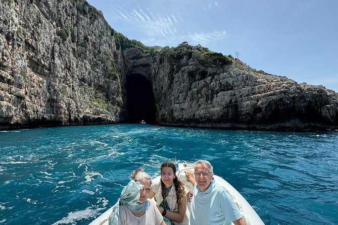 Speedboat Tour to Sazan Island, Haxhi Ali Cave and Marine Park - Key points at a glance