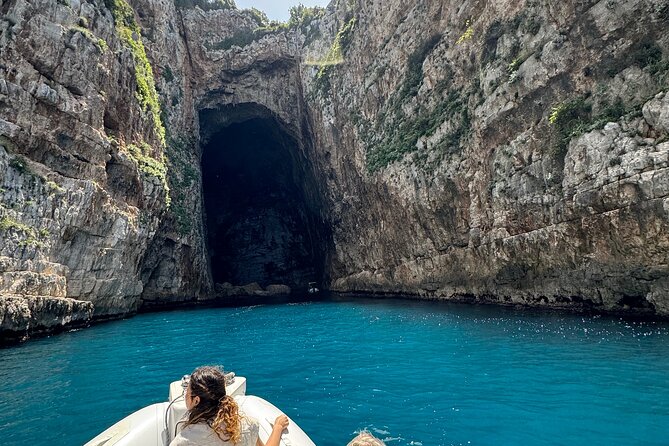 Speedboat Tour to Sazan Island, Haxhi Ali Cave and Marine Park - Sazan Island: military remains, swimming, and a short walk