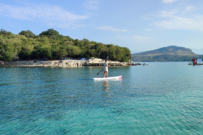 Stand Up Paddle-boarding around Ksamil islands (3 times a day) - What the $66.81 price gives you