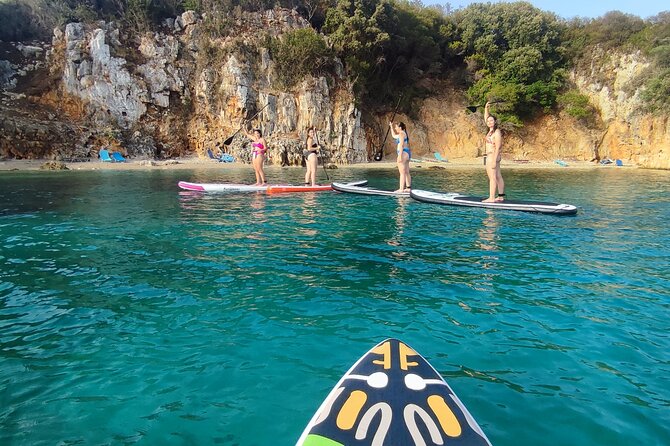 Stand Up Paddle-boarding around Ksamil islands (3 times a day) - The guide makes the difference